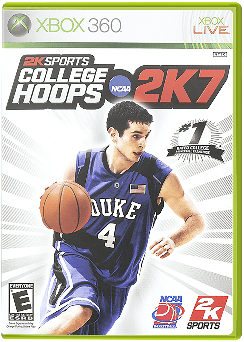 College Hoops 2K7 box art for Xbox 360